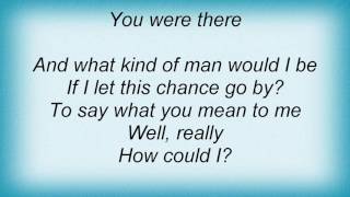 Ron Sexsmith - You Were There Lyrics