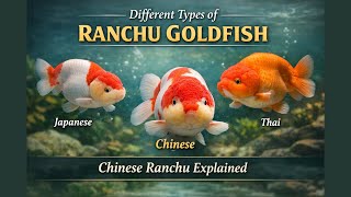 Different Types of Ranchu Goldfish | Chinese Ranchu Explained