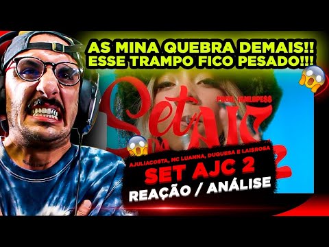 PESADOOO!!! SET AJC 2 - AJULIACOSTA, MC LUANNA, DUQUESA E LAI$ROSA [REAÇÃO/ ANÁLISE]