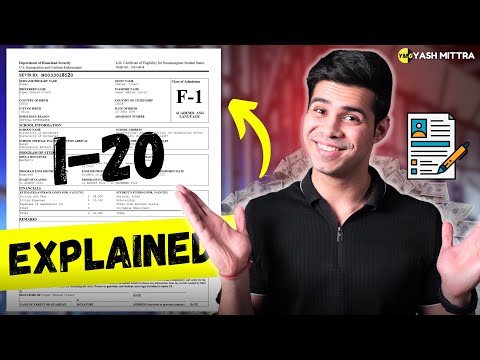 Understanding the I-20 form || Mistakes to Avoid