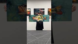 Largemouth Bass Custom Metal Print