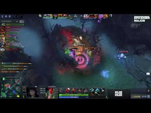 Vici Gaming Fade steal roshan kill + aegis vs Team Liquid