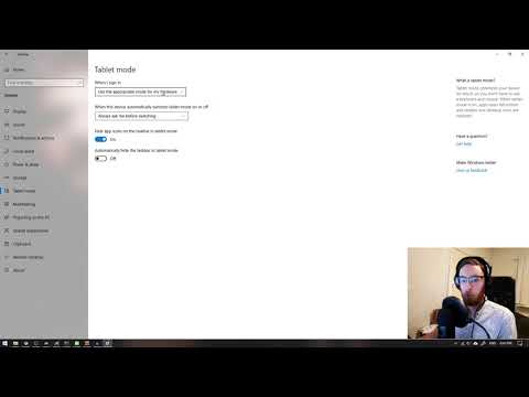 Change Tablet Mode Settings | Windows 10 Tips & Tricks