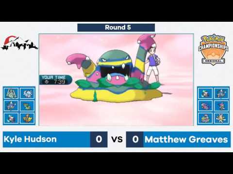 Matthew Greaves vs Kyle Hudson VGC 17 Salt Lake City Pokemon Masters Swiss Round 5