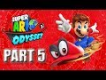 Super Mario Odyssey Walkthrough Part 5 Cloud Kingdom Lost Kingdom