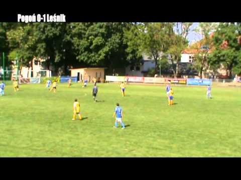 Skrót meczu Pogoń Lwówek - Leśnik Margonin 0:3
