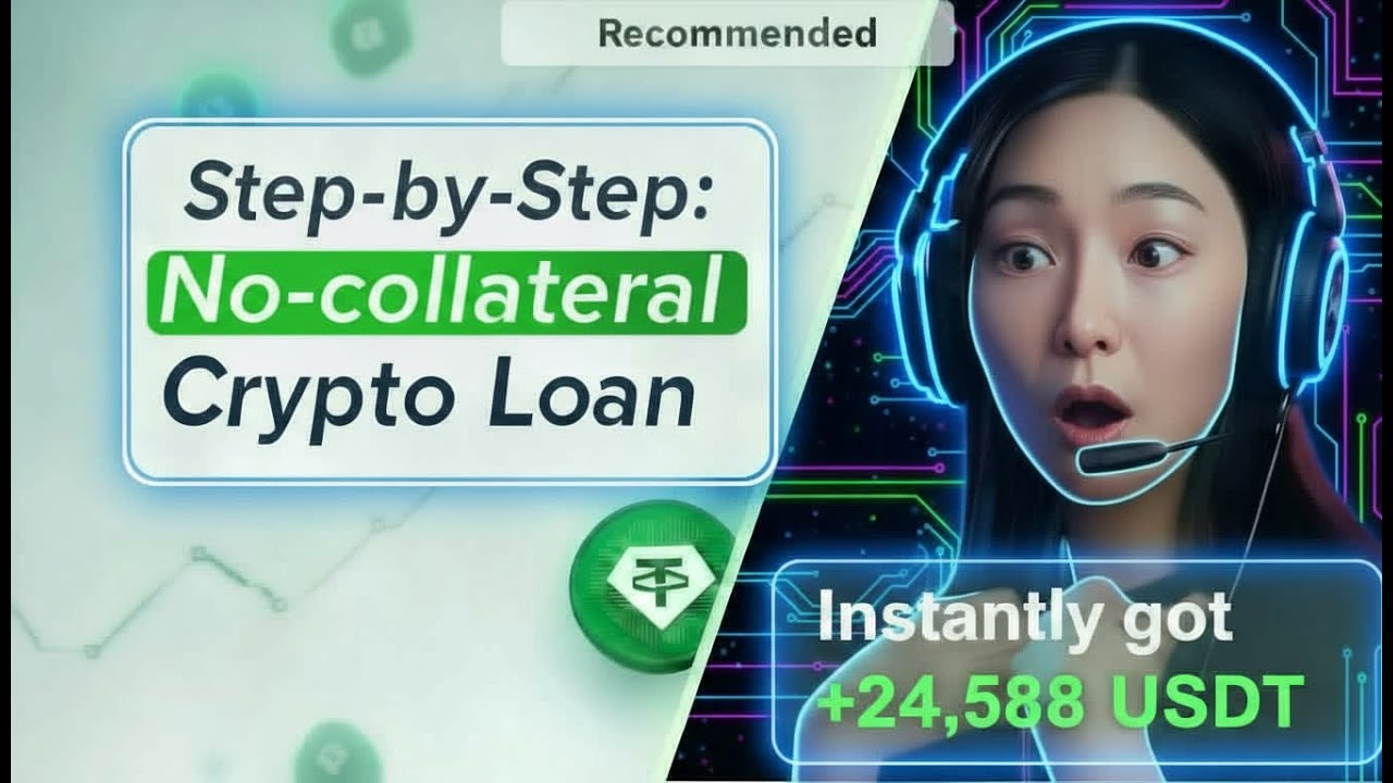 Crypto Loans Without Collateral (DeFi 2025): Step-by-Step — I Borrowed 24,588 USDT