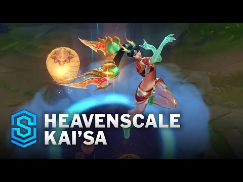 Heavenscale Kai'Sa Skin Spotlight - Pre-Release - PBE Preview - League of Legends