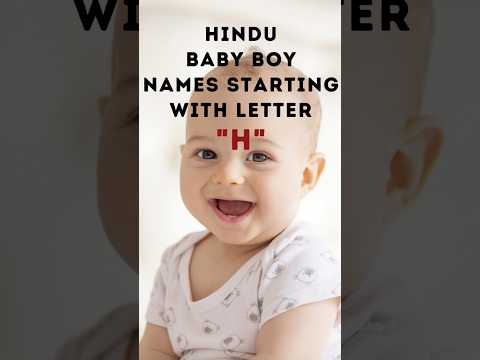 Hindu baby boy names starting with letter "H"