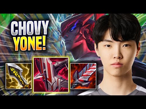 CHOVY PERFECT GAME WITH YONE! - GEN Chovy Plays Yone MID vs Yasuo! | Season 2023