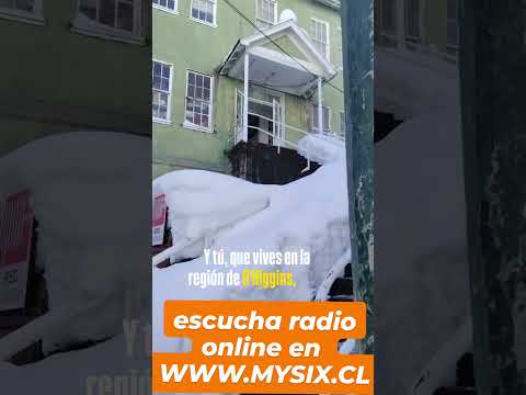 así amaneció Sewell hoy en Coya Región de Ohiggins #sewell #nieve #rancagua #patrimonio