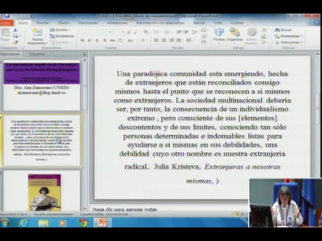 Vídeo relacionado con La guerrera