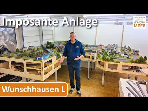 Anlage Wunschhausen / MEFB / Modelleisenbahn bauen / Holzbausatz / C-Gleis / Märklin / Spur H0