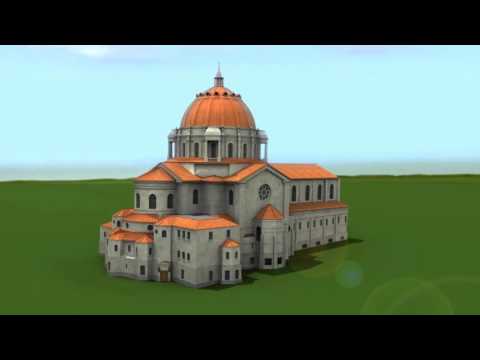 Animated Visualization of the Construction of the OLV Basilica
