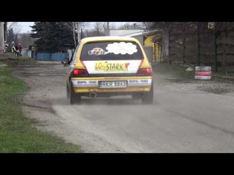 Smyka Rafał / Turek Anna - Renault Clio - KJS Wiosenny Super OeS Biecz 14-04-2013