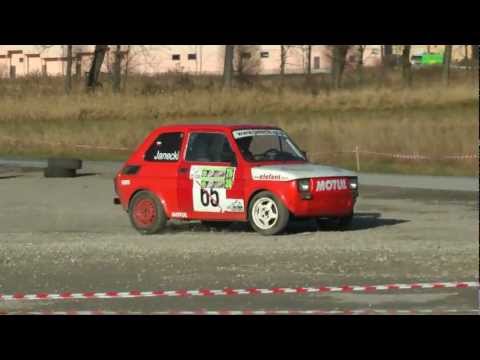 WRT Rally Oes - Motul Kraków 11.11.2012 Proszowice - Waldemar Janecki - Fiat 126p