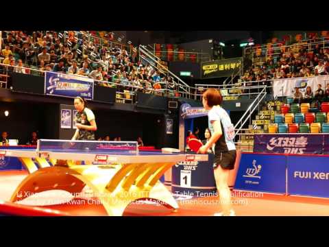 Li Xiaoxia qualifies for 2016 Olympics - ITTF Asian Table Tennis Qualification Tournament, Hong Kong