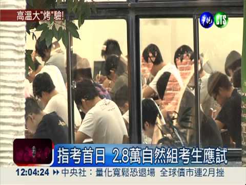 指考大"烤"驗! 物理靈活難作答