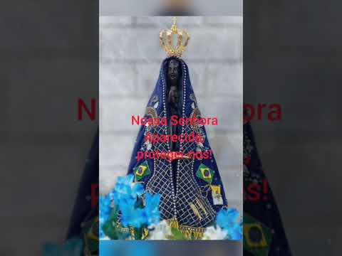 PRECE A NOSSA SENHORA APARECIDA #santuário #shorts #portugal #saopaulo  #tercomeditadopalavradevida