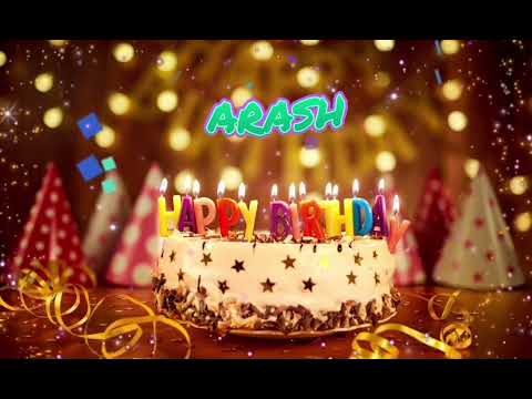 Amazing Happy Birthday ARASH song. Happy birthday song with names