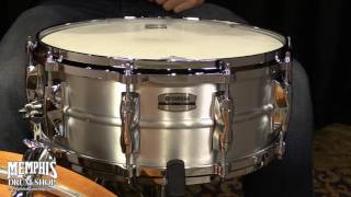 Video thumbnail for Yamaha 14x5.5 Recording Custom Aluminum Snare Drum by Memphis Drum Shop