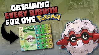 HOW EASILY CAN YOU GET EVERY RIBBON ON A SINGLE POKEMON?