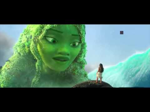 Moana - Te Ka turns into Te Fiti | Maui gets his hook back