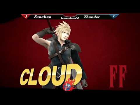 Smashfest #11.9 SSB4 Losers Bracket - Function (Cloud) vs Thunder (Kirby)