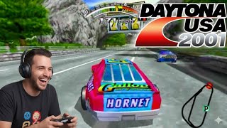 Daytona USA 2001 - Sega Dreamcast PAL Gameplay - Full Game Longplay With Championship Normal Mode