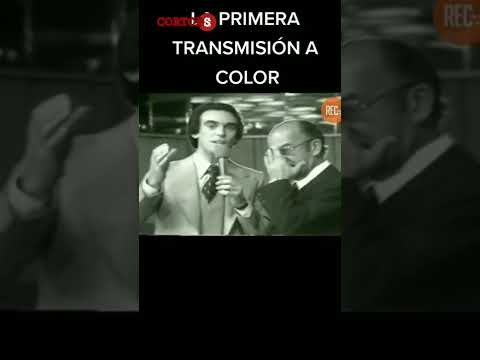 LA PRIMERA TRANSMISIÓN DE TV A COLOR DEL MUNDO 😲🇲🇽