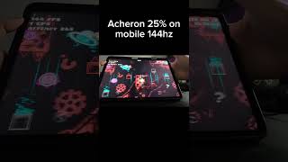 Acheron 25% on mobile 144hz (TOP 2) #gdmobile #gd #geometrydash