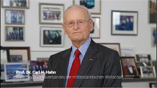 Ein Ginko für Carl Hahn | BVMW Preis 2022