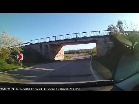 DRIVE #122: Šibenik-Jadrija (Croatia) (timelapse 4x) *Read Description*