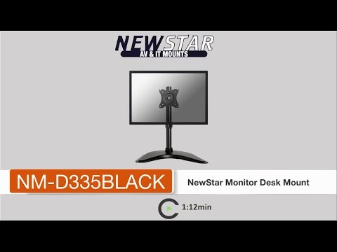 Neomounts NM-D335BLACK Monitor Tischhalterung video preview