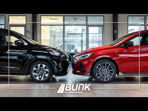 Hyundai i20 vs. Hyundai i10 beim Autohaus Bunk - zwei neue Kleinwagen
