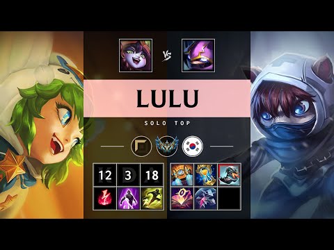 Lulu Top vs Kennen - KR Challenger Patch 25.05