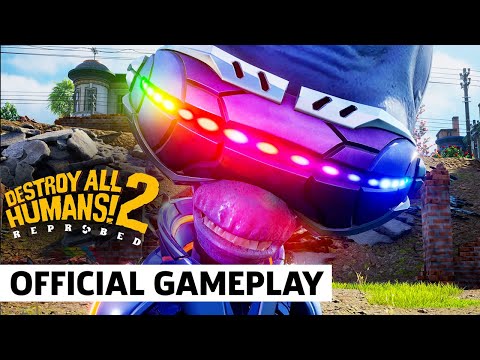 Destroy All Humans 2 Reprobed Gameplay Trailer