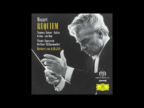 Mozart: Requiem in D minor K. 626 - 3. Sequentia: Tuba mirum / BP, Herbert von Karajan. Rec. 1975