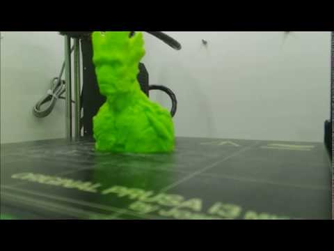 Groot Bust Sculpture - Timelapse ( 3DPrint )