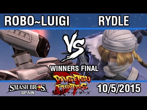 Densetsu Fighters - Robo~Luigi (R.O.B) VS. Rydle (Sheik) SSB4 Winners Final - Top 8