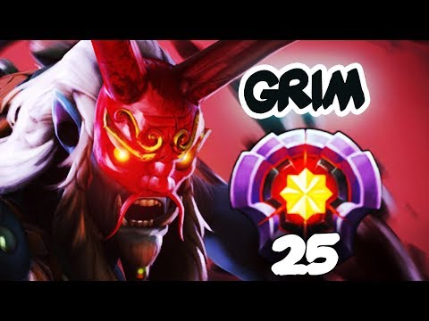 FIRST LEVEL 25 GRIMSTROKE DOTA PLUS MASTER TIER - Dota 2 Epic Gameplay Compilation