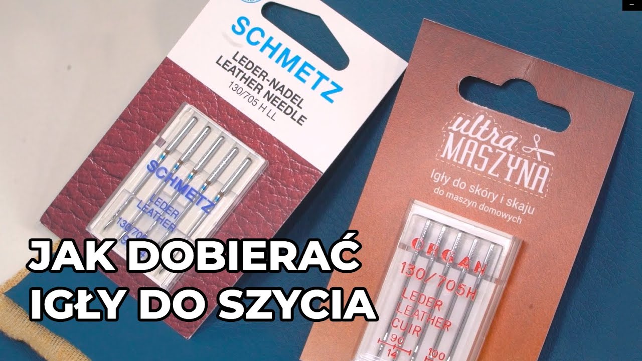 Jak dobierać igły do szycia materiałów