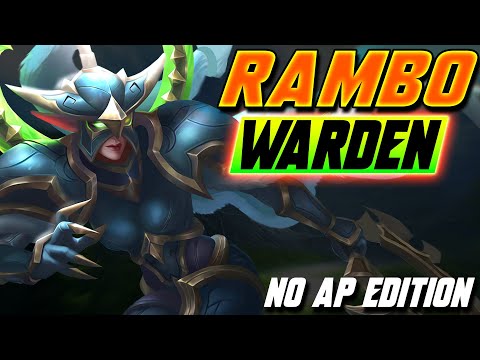 ONE WARDEN, That's it! RAMBO MODE - no AP edition - WC3 - Grubby