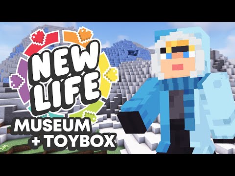 InTheLittleWood - Live! - MUSEUM BUILDING AND TOYBOX MAKING - Minecraft New Life SMP
