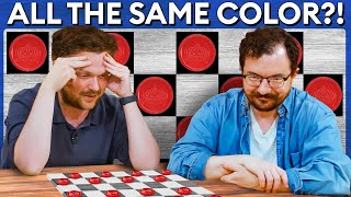 Checkers, But All The Same Color!! | House Rules