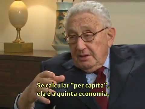 Henry Kissinger fala sobre a China - Globo News Milênio - Parte 1