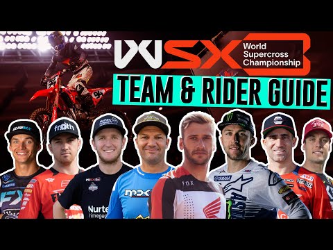 WSX 450 Team & Rider Guide for Cardiff | World Supercross Championship in Wales