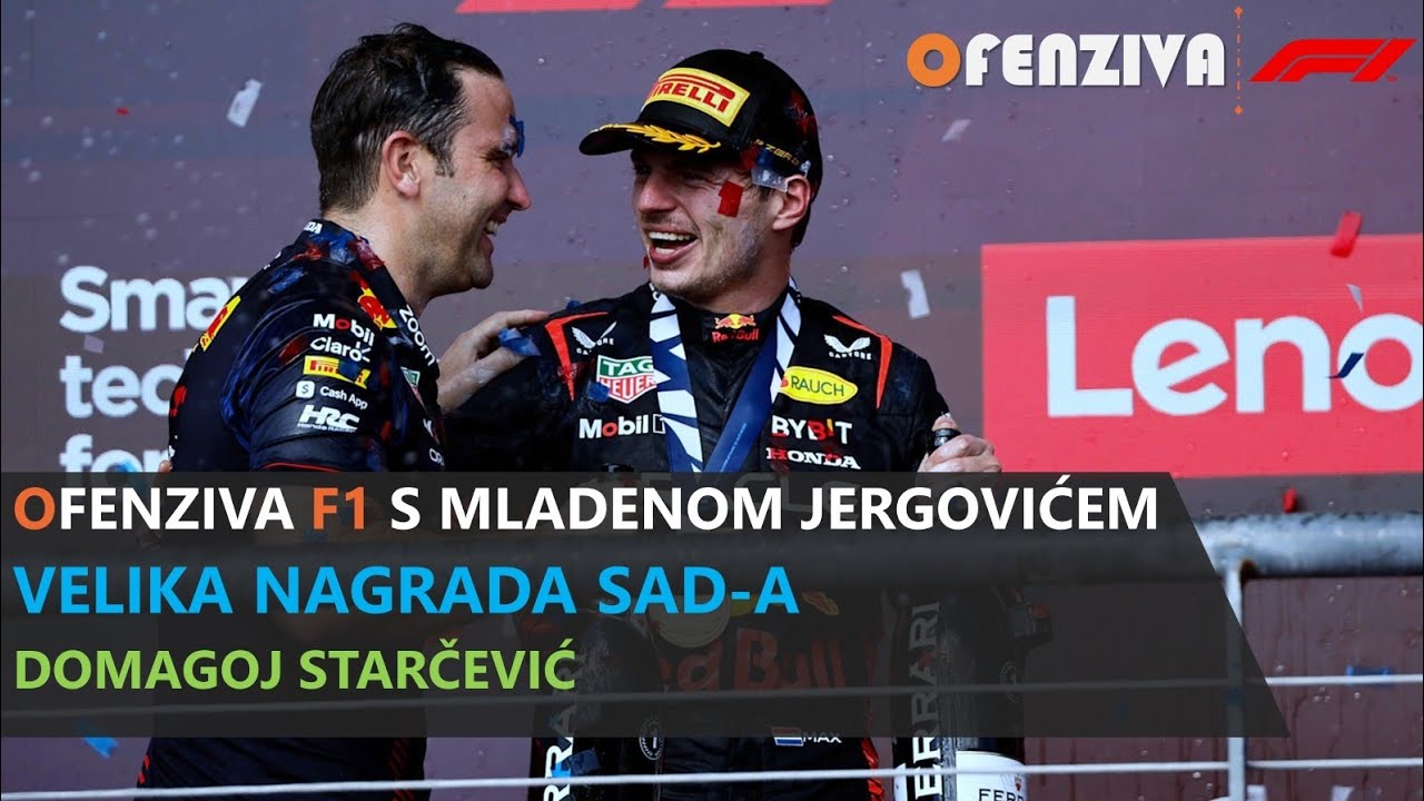 Ofenziva F1 s Mladenom Jergovićem - Velika nagrada SAD-a