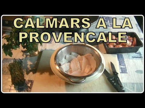 CALMARS A LA PROVENCALE (N°156)