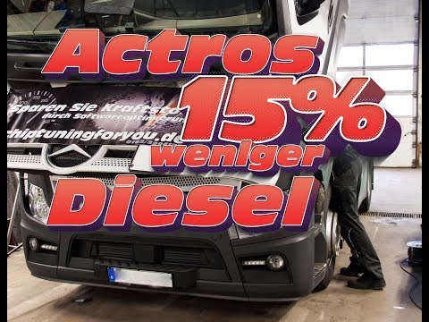 LKW Verbrauchsoptimierung Actros Mercedes Diesel Verbrauch senken #LKW #LkwChiptuning